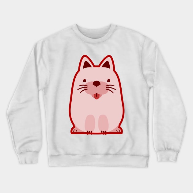 Cat Crewneck Sweatshirt by LuisD